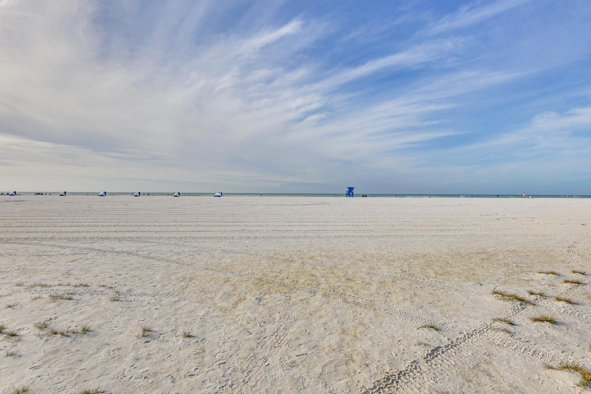 Beachfront Siesta Key Condo With Pool Access! Eksteriør bilde
