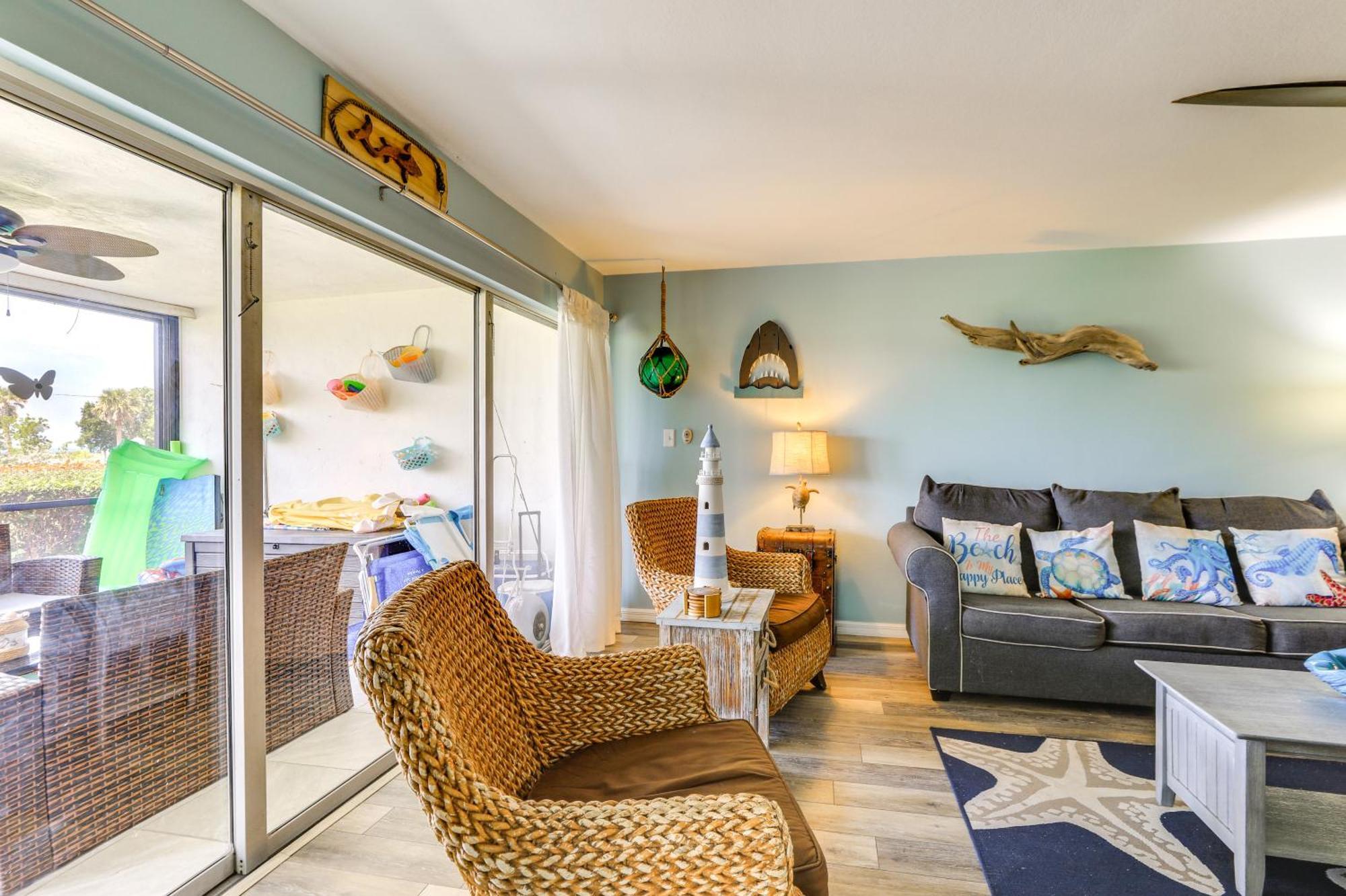 Beachfront Siesta Key Condo With Pool Access! Eksteriør bilde